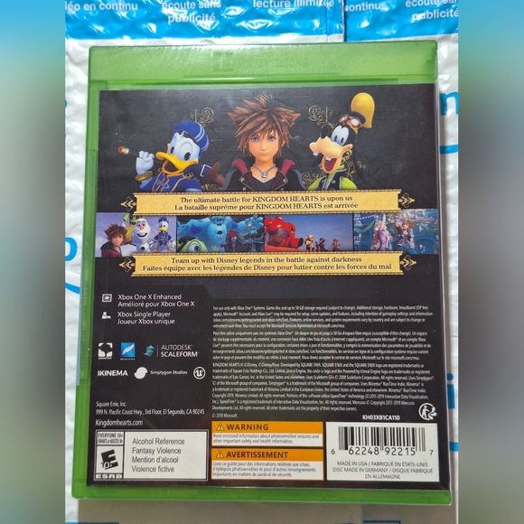 Kingdom Hearts III - XB1 (NEW) - Picture 2 of 3